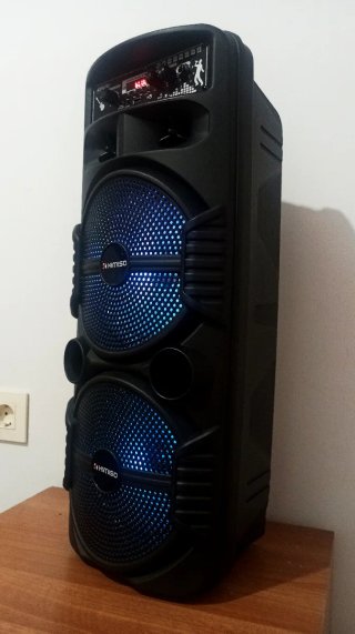 Altavoz Grande Bluetooth Negro Potente