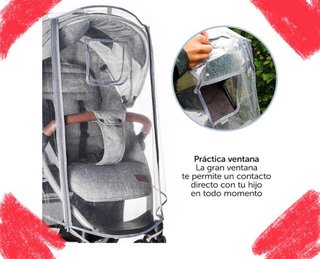 Protezione pioggia universale per passeggini