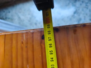Cómoda de madera con 4 cajones
