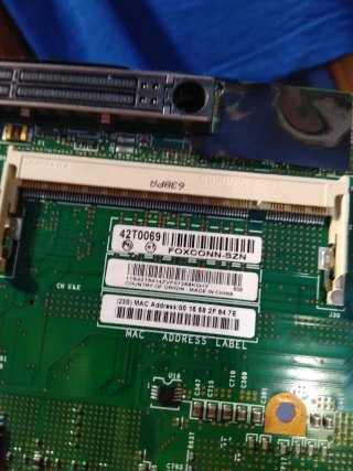 Placa base Lenovo portátil