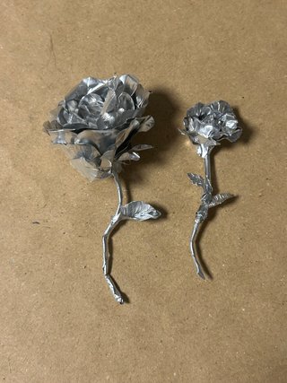 Rosas de talco