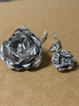 Rosas de talco