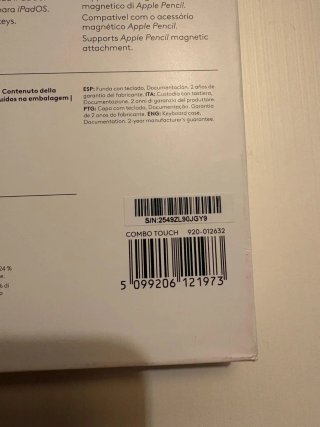 Logitech Combo Touch iPad Air 11 M2/M3