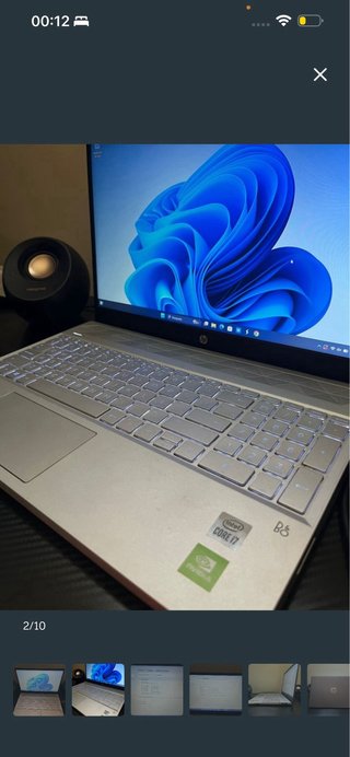 Caricatore HP Laptop Nero/Argento
