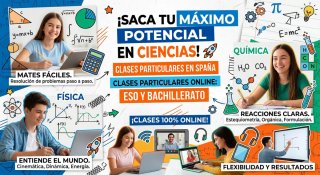 Clases particulares Matemáticas, Física y Química