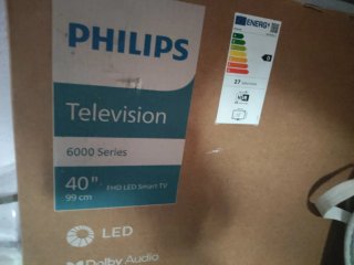 Televisor Philips Negro