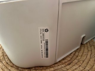 Impresora HP Blanca y Azul