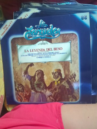 Vinilo La Zarzuela nº 35 La Leyenda del Beso