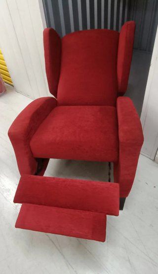 Butaca reclinable con reposapiés Maisons du Monde