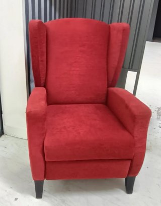Butaca reclinable con reposapiés Maisons du Monde