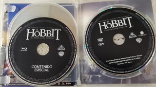 El Hobbit:La Desolación de Smaug Blu-ray+DVD+copi