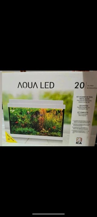 Acuario Aqua LED 20L