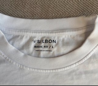 Camiseta Silbon Blanca Talla L