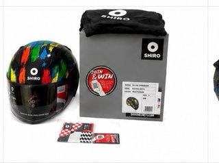 Casco SHIRO nuevo a estrenar