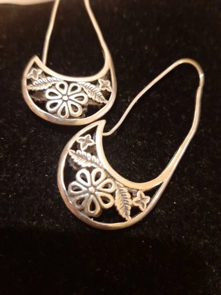Pendientes Vintage Plata