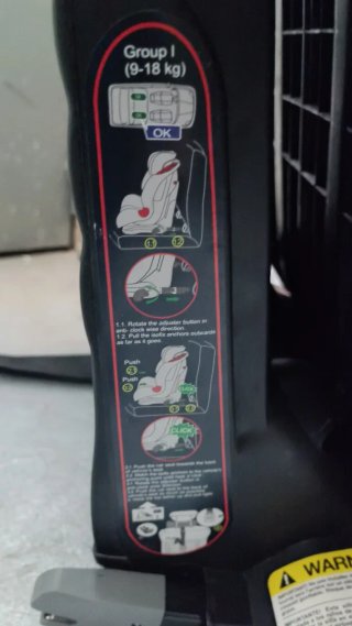 Silla Jane Isofix Grupo 1-2-3 Negra