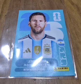 Cromo Messi Mundial 2026 FIFA Panini