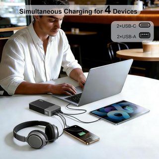 NUEVO! Power Bank 90W Carga Rápida usb C y A