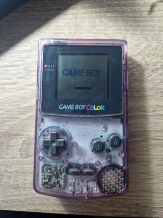 Nintendo Game Boy Color Morado Transparente