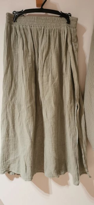 Conjunto dos piezas verde menta