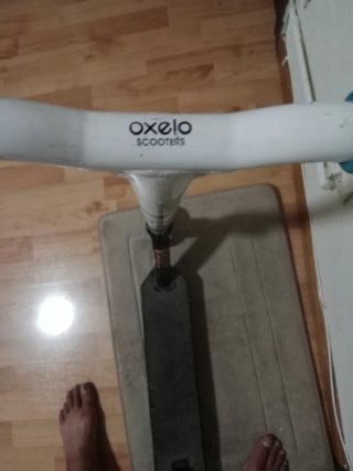 Patinete giratorio bien cuidado