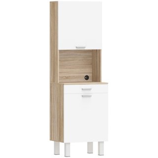 Mobile Cucina 174 cm con Cassetto, Ripiani, Piano