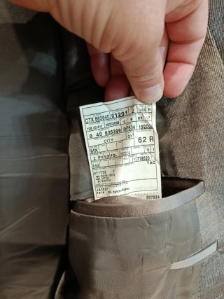 Chaqueta Z Zegna T52 Marrón