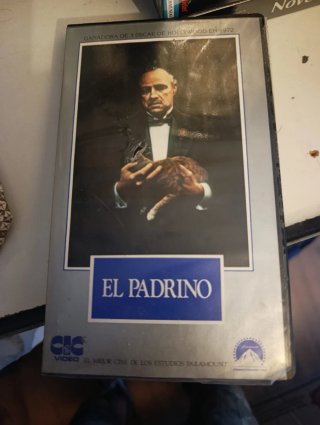 El Padrino VHS Ganadora 3 Oscar 1972