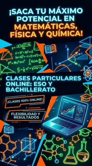 Clases particulares Matemáticas Fisica y Química
