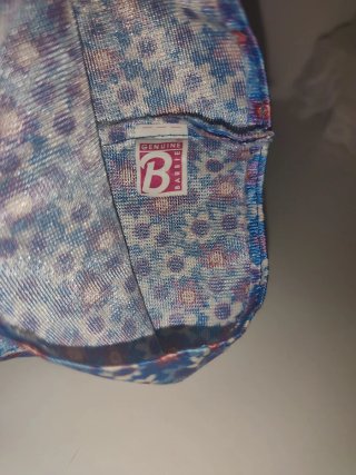 Splendido vestito con stampa floreale per Barbie o bambola simile originale Mattel
