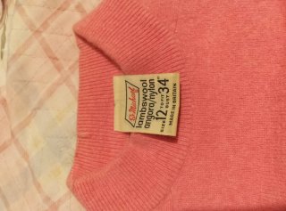 Jersey de angora rosa