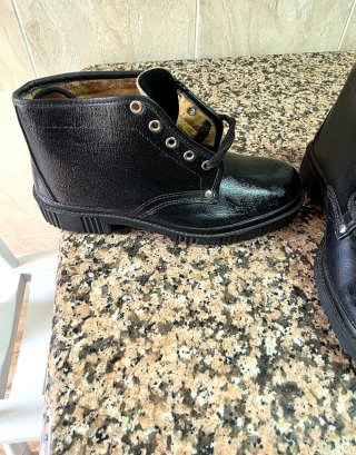 Stivali Trueno in Pelle Taglia 40 Vintage Nuovi