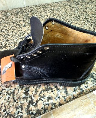 Stivali Trueno in Pelle Taglia 40 Vintage Nuovi