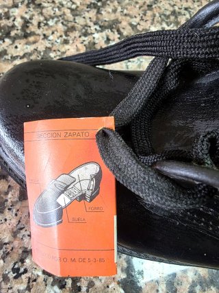 Stivali Trueno in Pelle Taglia 40 Vintage Nuovi