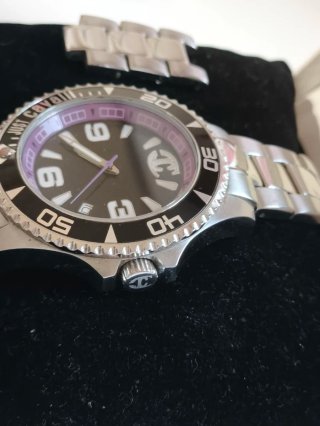Orologio Uomo Just Cavalli Nero e Argento