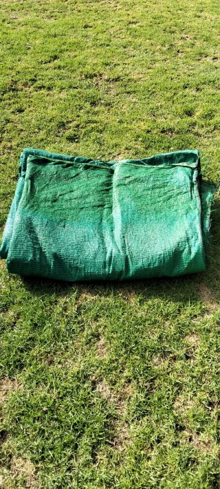Tela de rafia verde