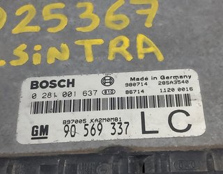 CENTRALITA MOTOR UCE OPEL SINTRA 90569337 0281001
