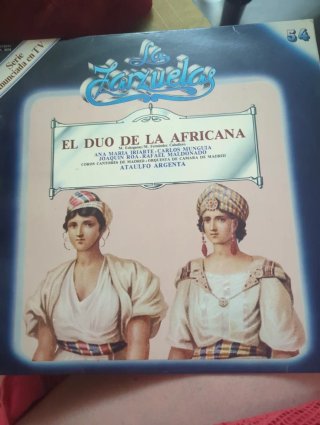 Vinilo La Zarzuela nº 54 El Dúo de la Africana