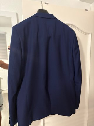 Traje de hombre azul