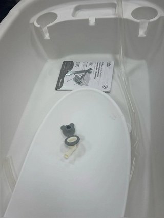 Interbaby |Bañera Bebe Plegable con Cambiador y Hamaca extraíble