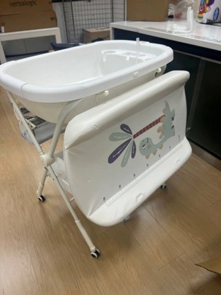 Interbaby |Bañera Bebe Plegable con Cambiador y Hamaca extraíble