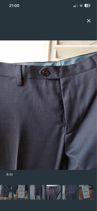Traje Zara Azul Hombre Boda