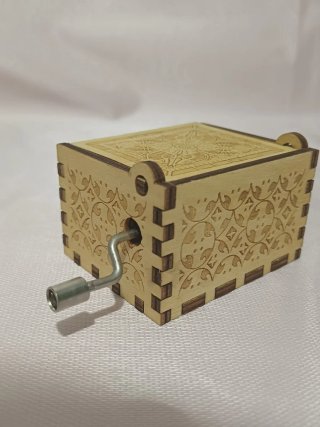 Caja Musical Bella y Bestia Madera