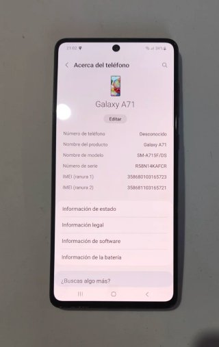Samsung Galaxy A71 128gb