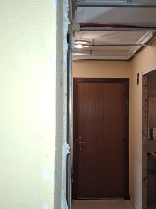 Adaptación de habitacion en sala.