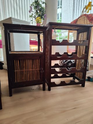Muebles madera y bambú