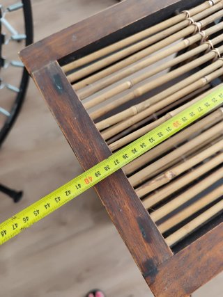 Muebles madera y bambú