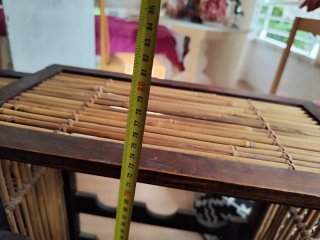 Muebles madera y bambú