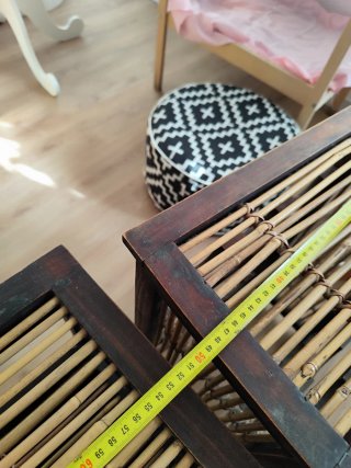 Muebles madera y bambú
