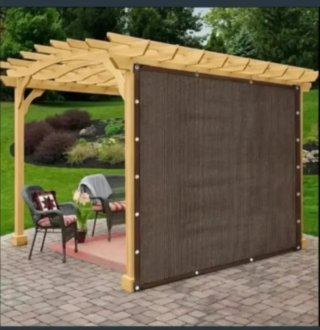 Toldo Vela Malla Sombra Rectangular 3X4